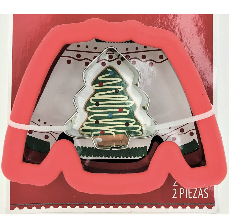Ugly Sweater Christmas Tree Cookie Cutters Baking NEW Holiday Time gallery