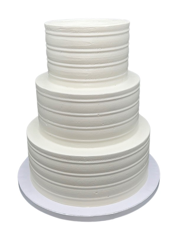 3 Tier Fake Cake 12 Inches Tall – Add Wedding Cake Toppers & Cake Decorations