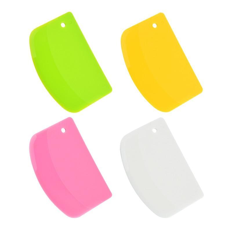 Plastic Spatula Dough Weight Cutter Cookie Fondant Bread Pizza butter scraper gallery