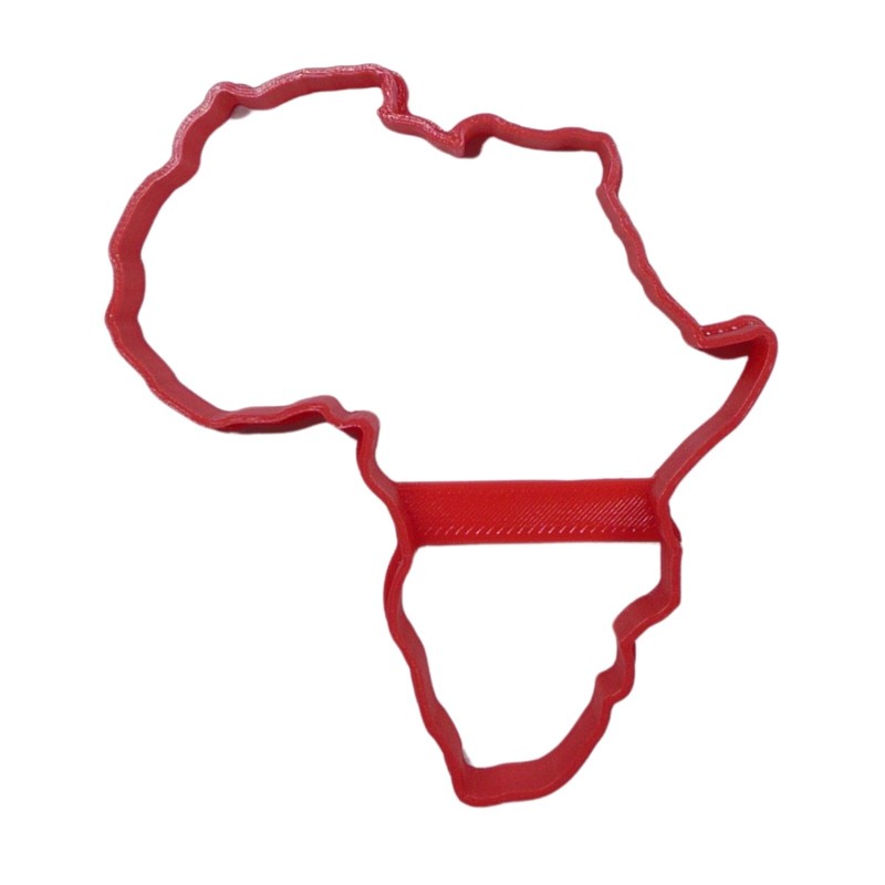 AFRICA SHAPE TRAVEL THEME COOKIE CUTTER USA PR5349