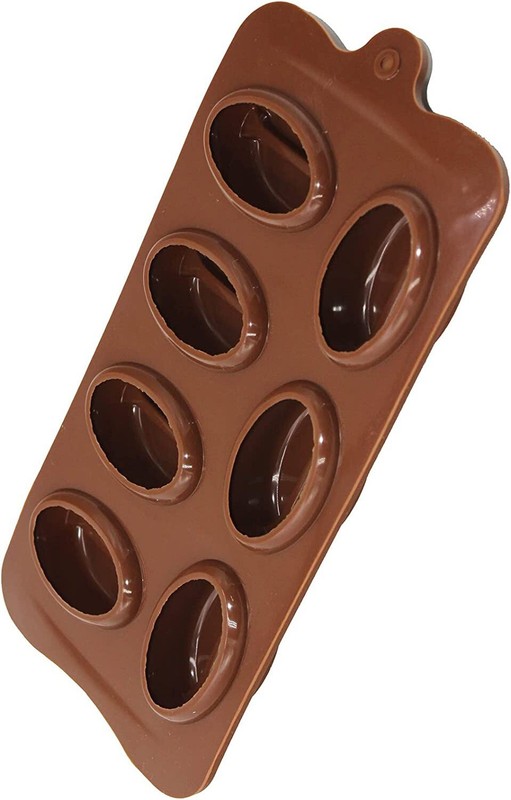 1Coffee bean shape silicone mold for soap, candy chocolate and frozen ice coffee gallery
