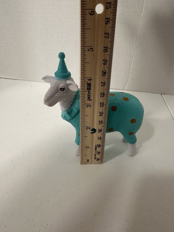 Target Bullseye Farm Animals Birthday Shoppe Sheep Figurine 5 Inch Cake Topper gallery