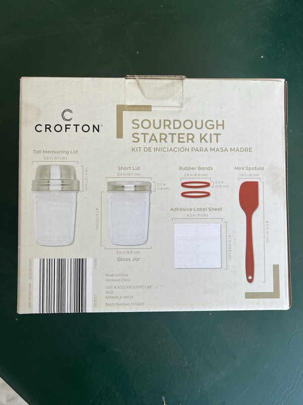 Sealed New Crofton Sourdough Bread Starter Kit 8 Piece Set gallery