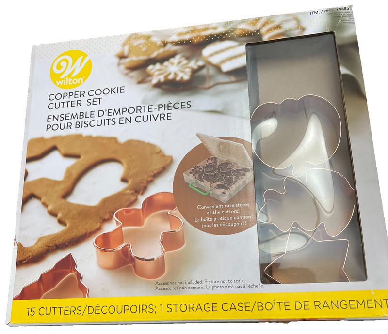 Copper Cookie Cutter set