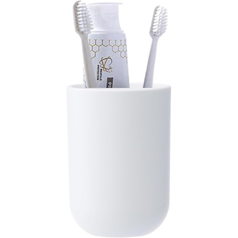 Durable Plastic Cup Smooth Touch Arc Edge Design Easy Clean Kids Adults New gallery