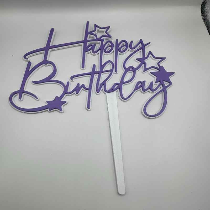 Multicolor Cake Topper Set - Mother’s Day, Birthday, 2026 Graduation Designs gallery