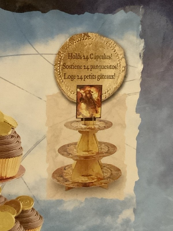 Disney Pirates of the Caribbean Cupcake Stand 3 Tier Wilton Party Display New gallery