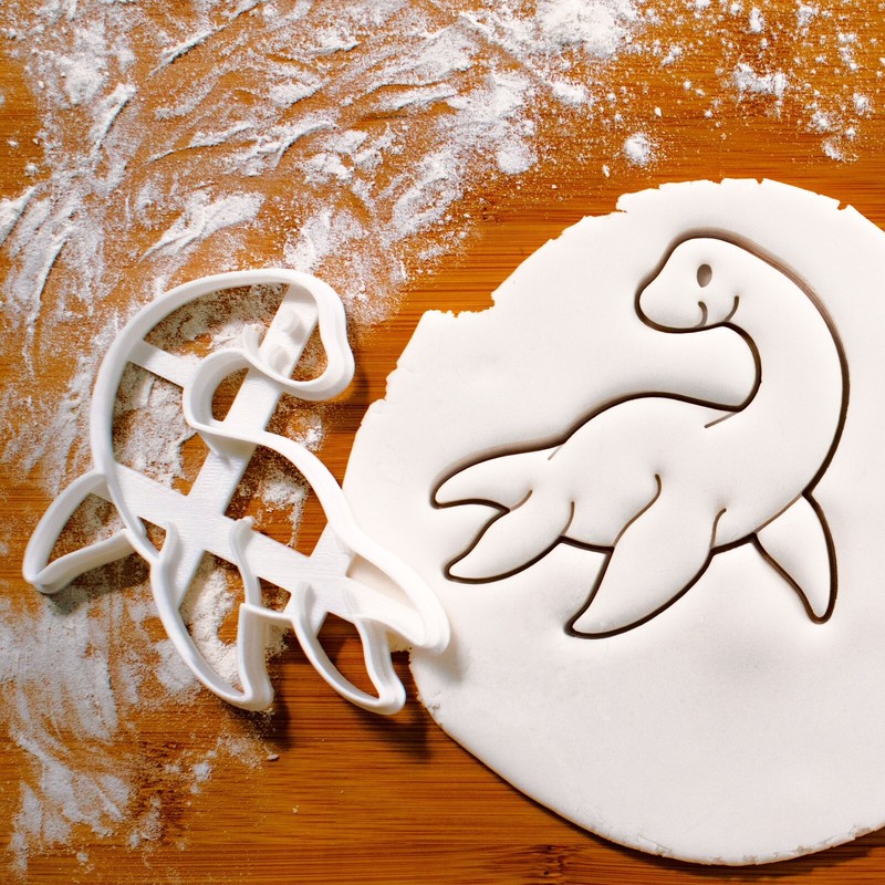 Loch Ness Cookie Cutter – sea monster Nessie Scotland mythology mythical dragon