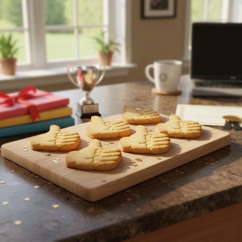 Thumbs Up cookie cutter - Graduation party Milestones, Promotions, encouragement gallery