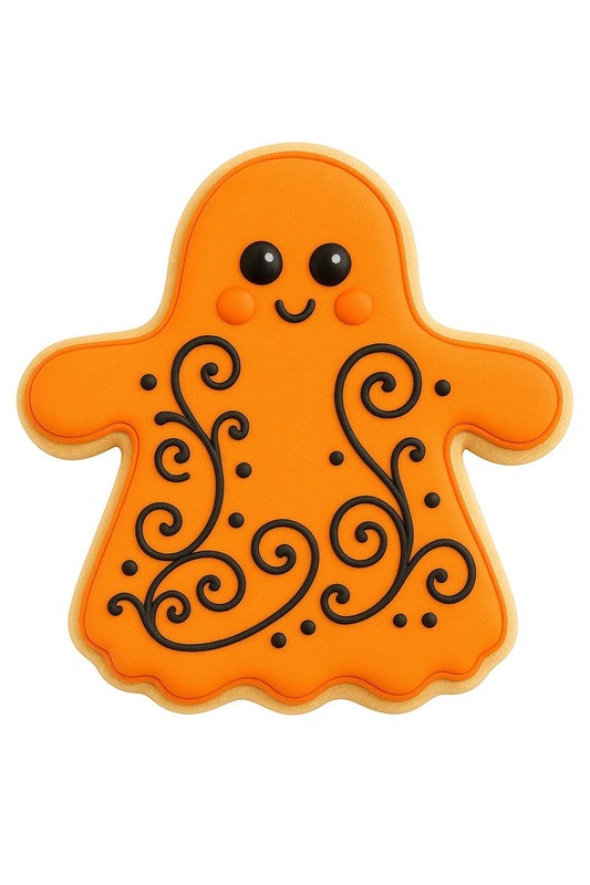 Trick or Treat Halloween Ghost 4.25'' Cookie Cutter BOO Metal gallery