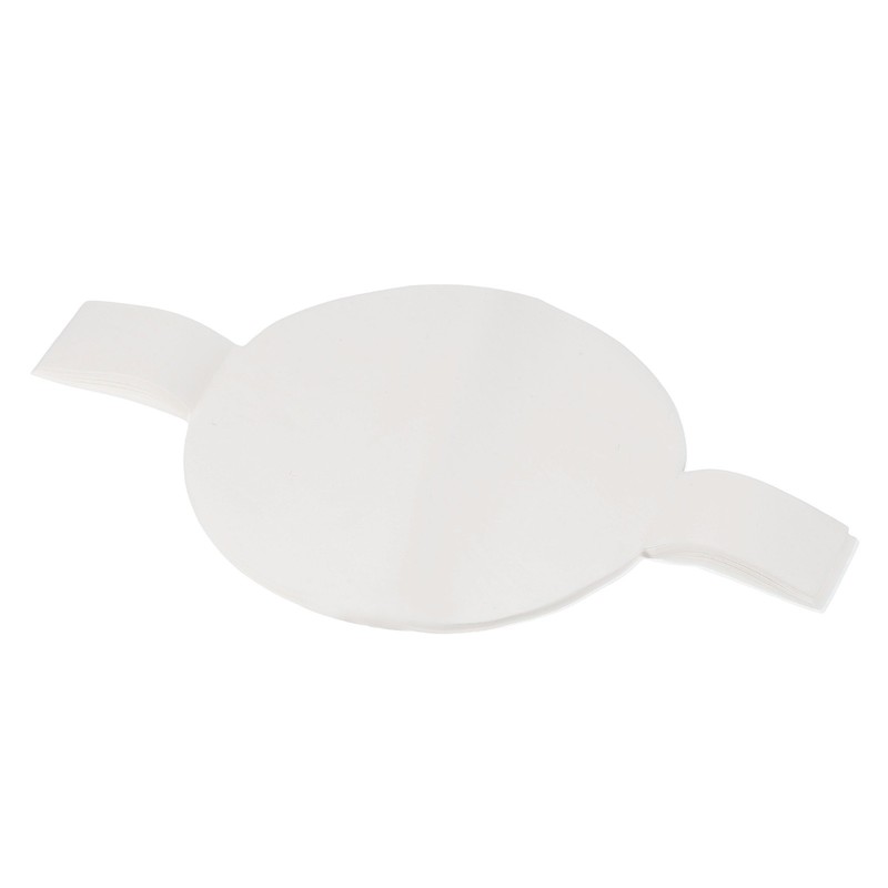 9 Inch Round Kitchen Sheet Oven Paper (White, Pack of 100)