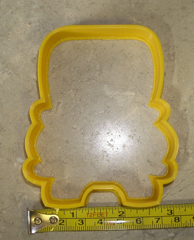 SCHOOL YELLOW BUS FRONT VIEW STUDENT TRANSPORTATION COOKIE CUTTER USA PR836 gallery