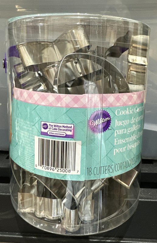 Wilton Easter 18 Pc Metal Cookie Cutter Tub Set New gallery