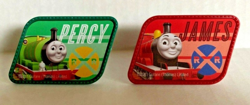 Bakery Crafts Plastic Cupcake Rings Toppers New Lot of 6 “Thomas & Friends” #1