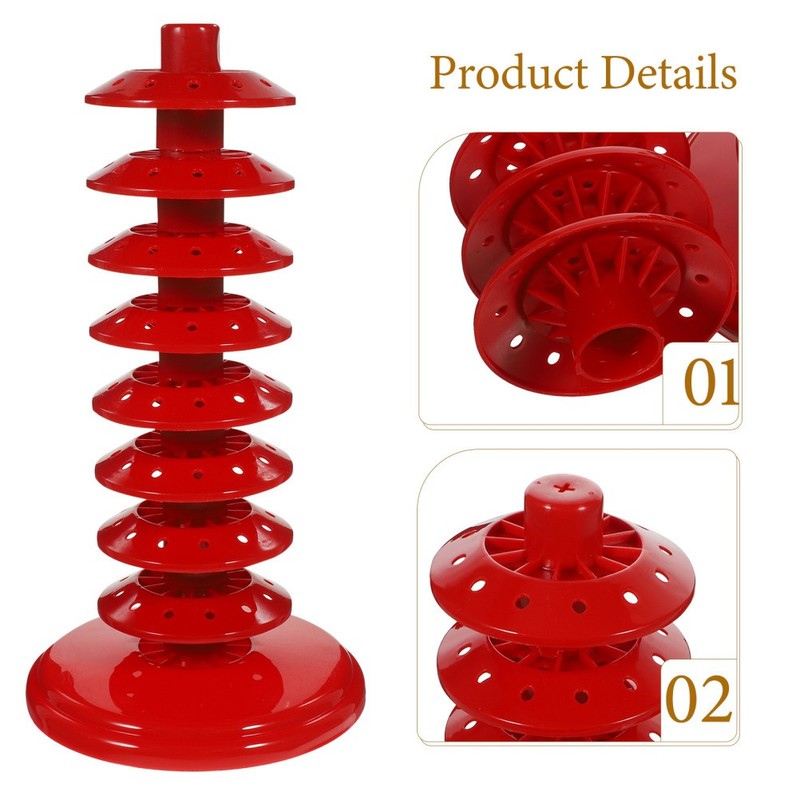 4pcs Lollipop Stand Organizer: Cake Pop Holder Rack Tower 8-Tier Candy Sucker gallery