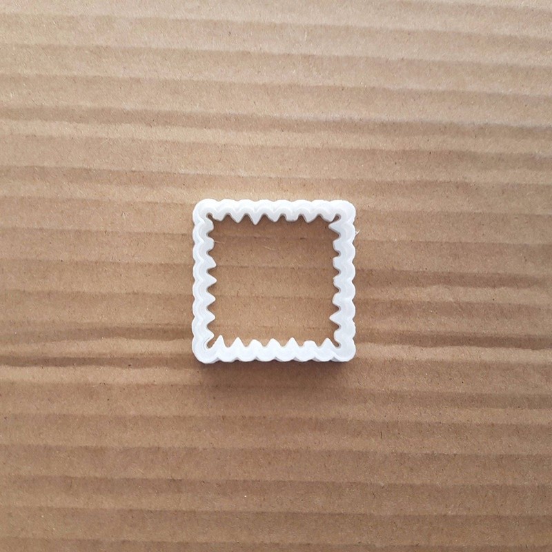 Square Plaque Frame Shape Cookie Cutter Dough Biscuit Pastry Fondant Sharp gallery