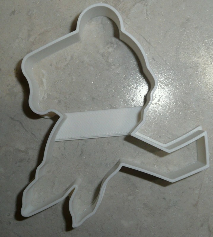 ICE HOCKEY PLAYER WITH STICK OUTLINE TEAM SPORTS NHL COOKIE CUTTER USA PR2483 gallery