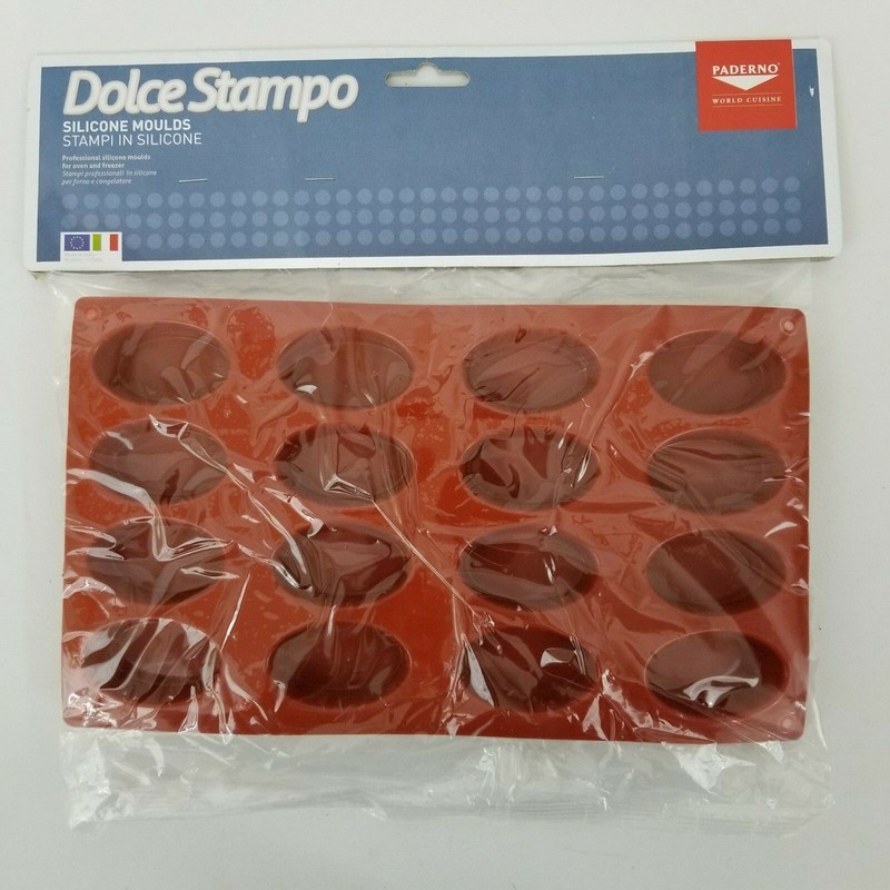World Cuisine Paderno Silicone Non Stick Oval Mold Oven Freezer Microwave NEW