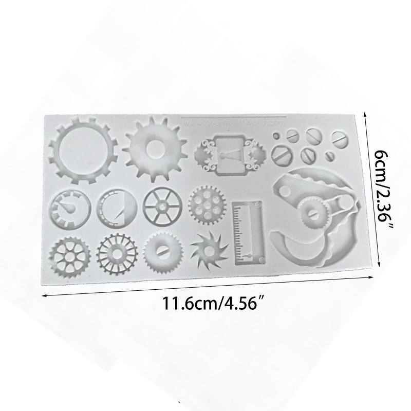 Silicone Mold for Baking Steampunk Chocolate Making Mould for Birthday Decor gallery