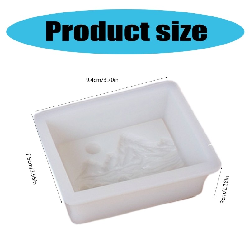 Landscape Painting Molds Mousses Cake Molds Baking Making Supplies Nonstick gallery