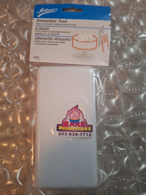 ateco rolled fondant smoother tool