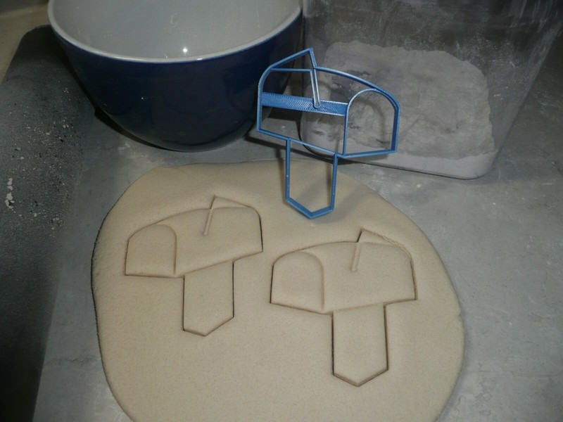 MAILBOX RESIDENTIAL HOUSE HOME MAIL POST BOX SPECIAL COOKIE CUTTER USA PR3397 gallery