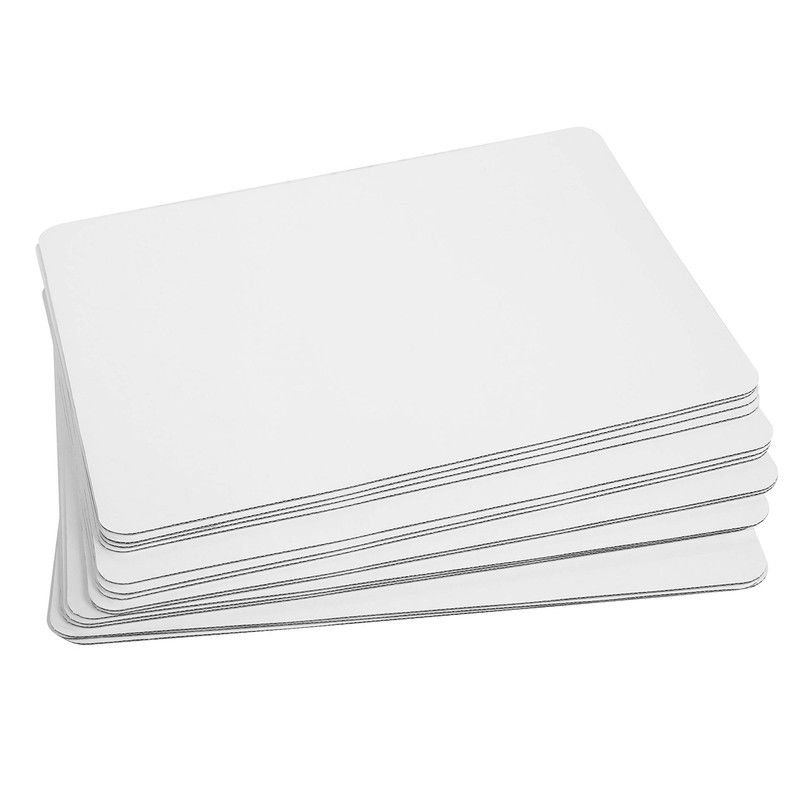 MORE White Quarter Cake 13.75” x 9.75” Cake Board Sturdy Rectangle Greaseproo...