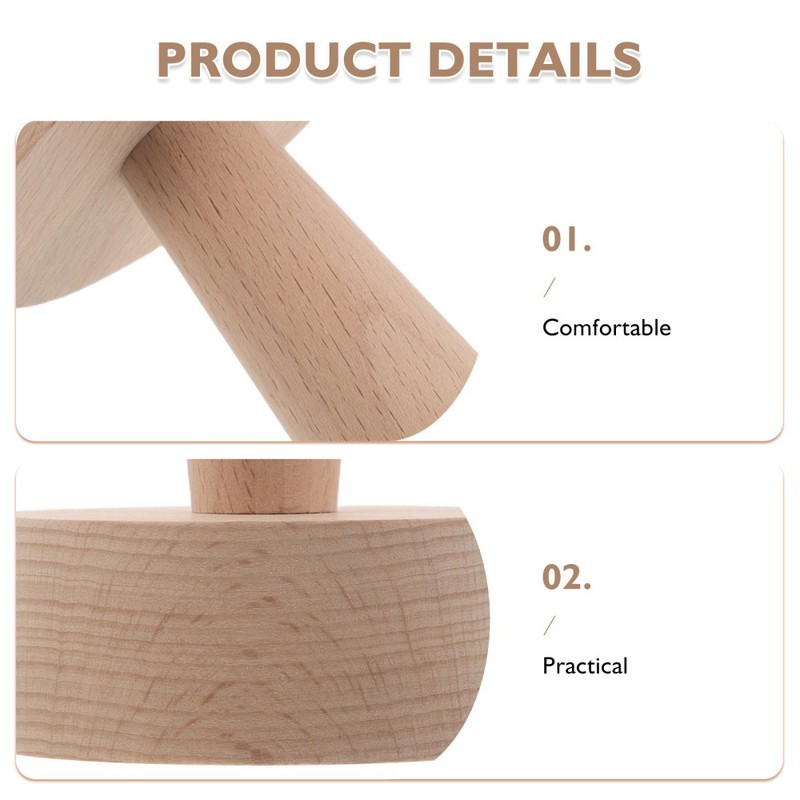 Tart Tamper: Wooden Tart Mold Cake Pastry Pusher Baking Tool For Party gallery