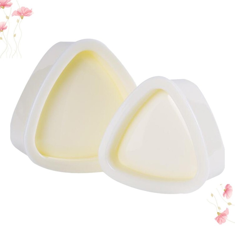 2X DIY Triangle Rice Ball Mold Sushi Cuisine Seaweed Rice Ball Dry Bento Mould gallery