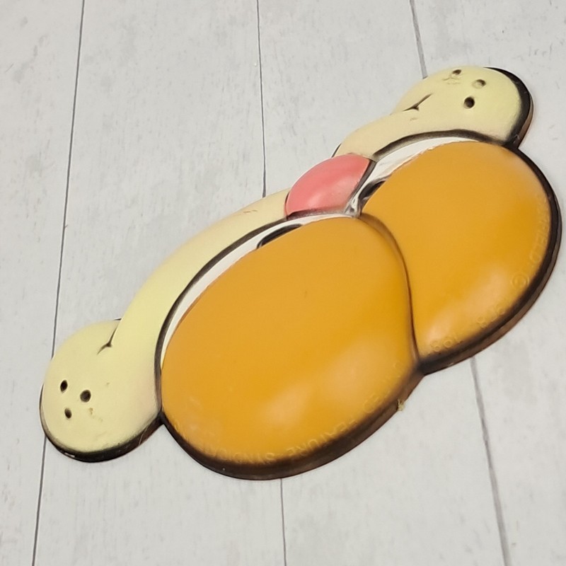 VTG 1981 Wilton 3D Garfield Cat Cake Topper Facemaker Face Plate United Feature gallery