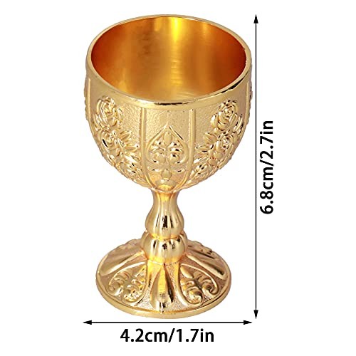 Wine Glasses Set of 2, 30ML Stainless Steel Wine Goblets, Stemmed Metal Wine gallery