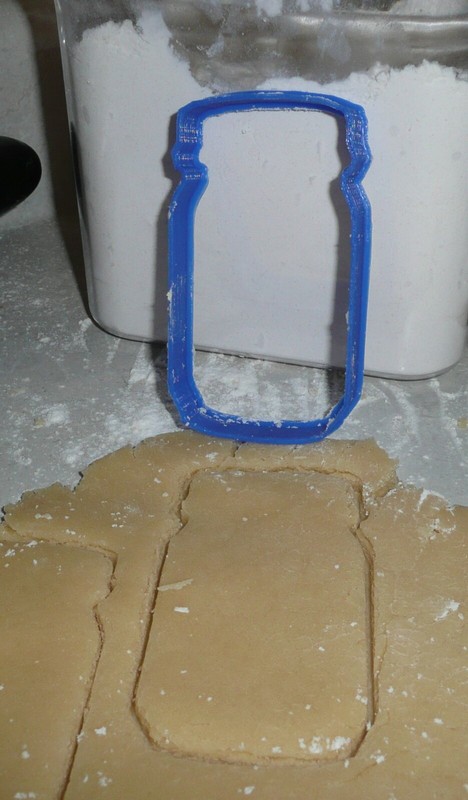 MASON JAR OUTLINE SPECIAL OCCASION BAKING COOKIE CUTTER USA PR264 gallery