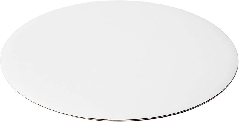25pcs 10 White Disposable Cake Round Boards Greaseproof Sturdy for Cakes gallery