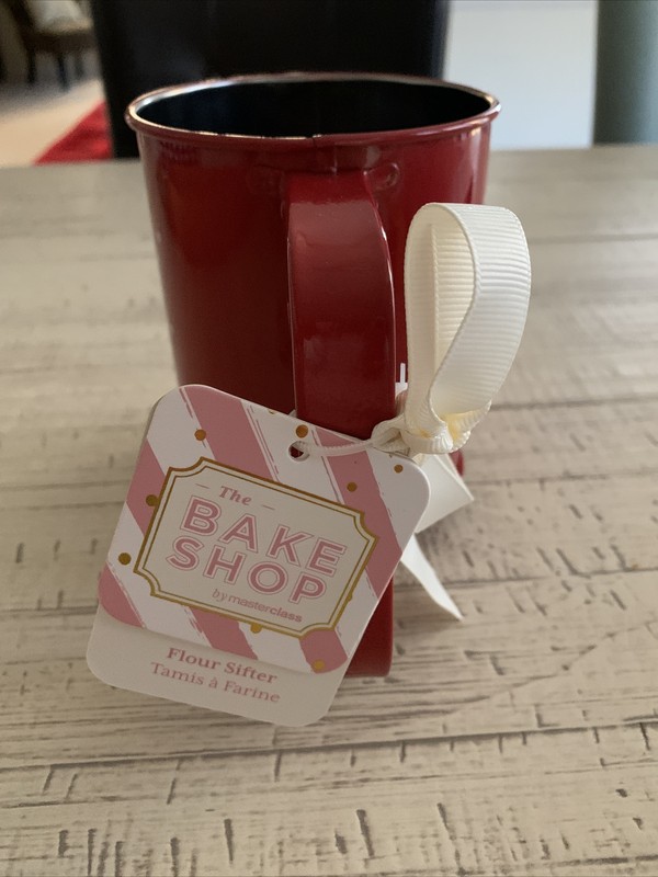 The Bake Shop Flour Sifter (All You Need Is Love) Valentine’s Day New W Tags 5x6 gallery