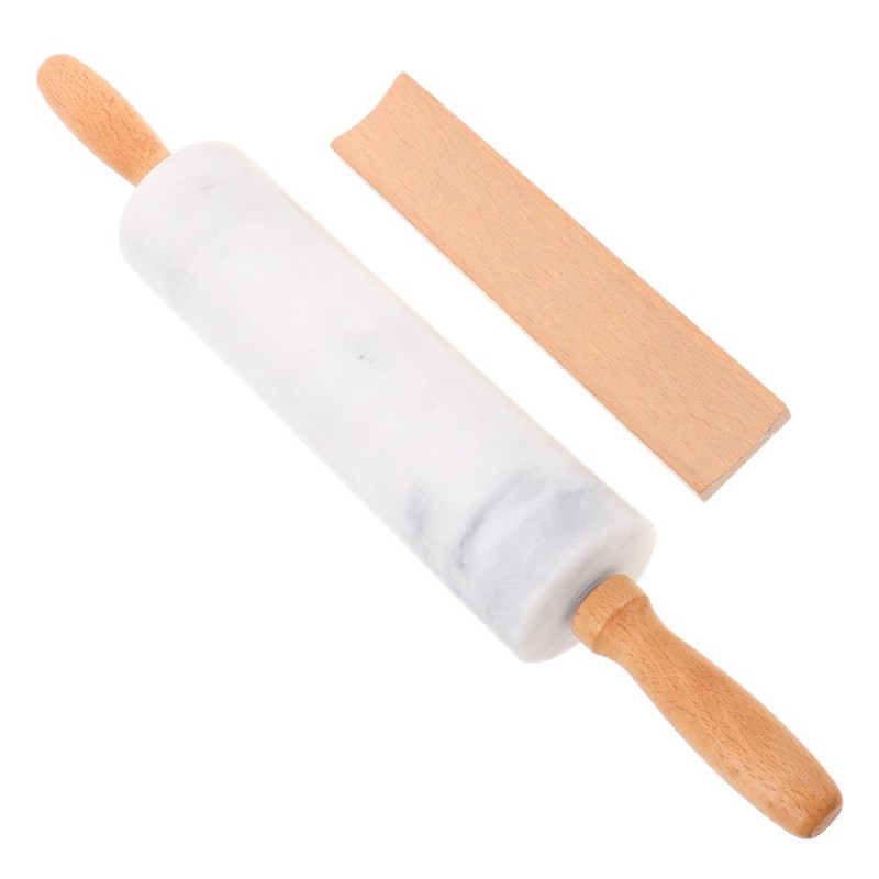 3pcs Fondant Rolling Pin: Food Grade Marble Rolling Pin For Baking – Non-Stick