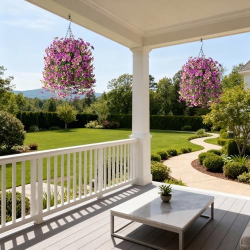Artificial Flowers Wind Chime Bellflower 2 Pcs Faux Flowers for 2pcs Lotus gallery