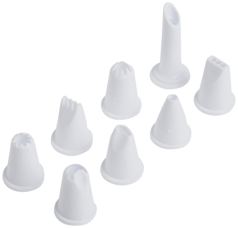 Norpro Cupcake Injector/Decorating Icing Set, 9-Piece One Size, White gallery