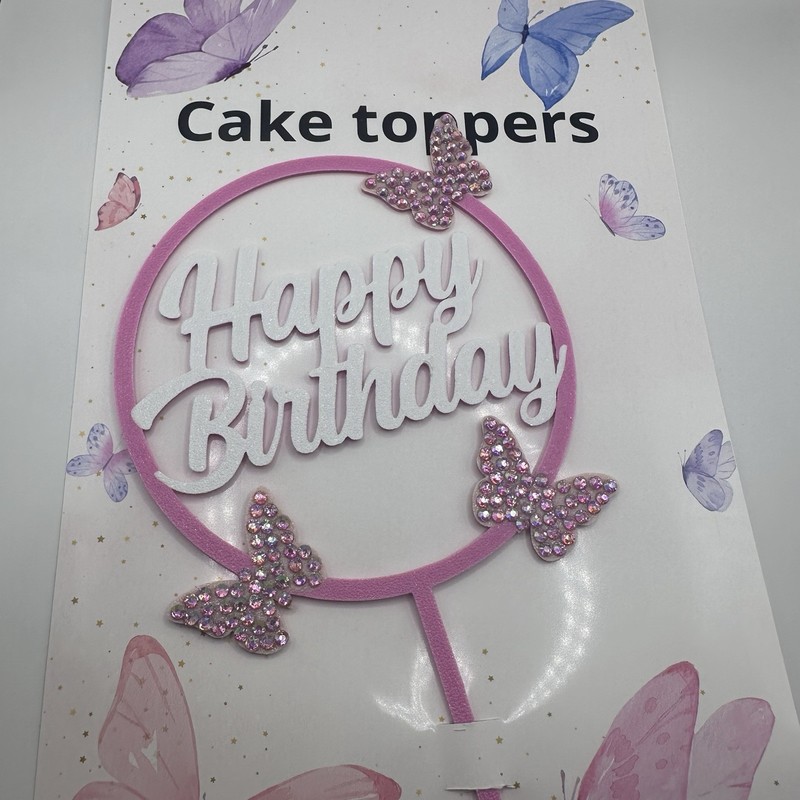 Multicolor Cake Topper Set - Mother’s Day, Birthday, 2026 Graduation Designs gallery