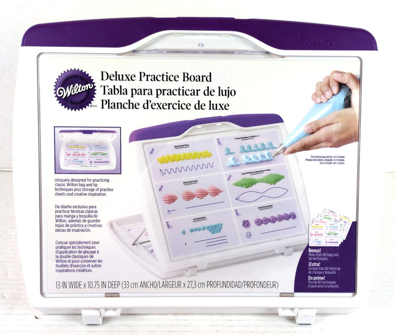 Wilton Deluxe Practice Board 13″x10″ Practice Sheets Included