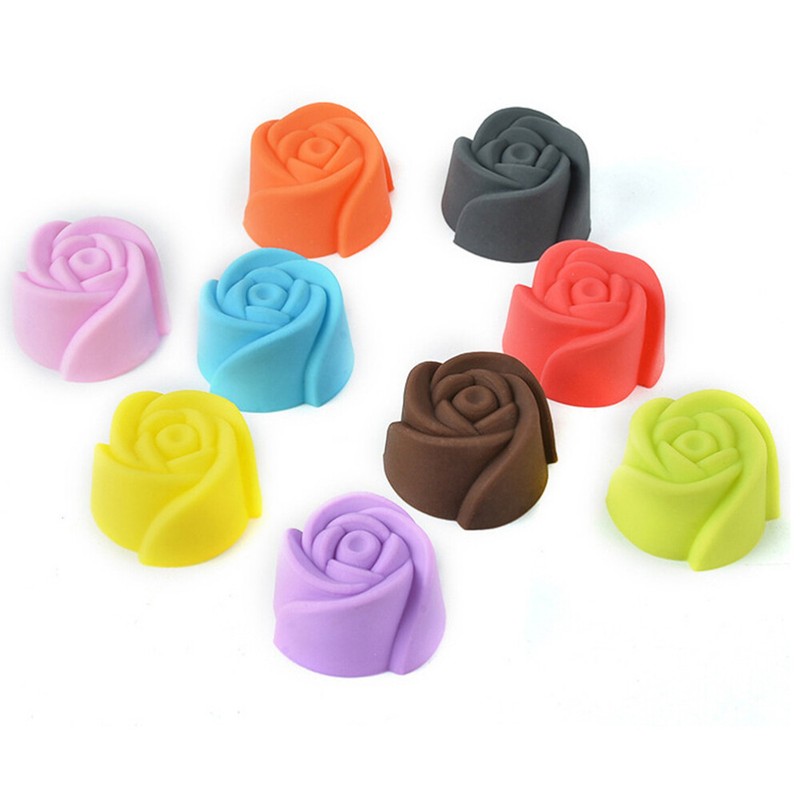 12PCS Silicone Cake Decorating Cupcake Muffin Cup Cupcake Baking Tool Baking gallery