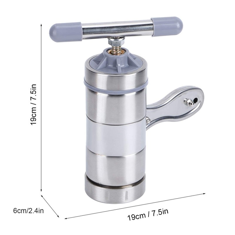 Stainless Steel Honey Press Mini Portable Honey Extractor Manual Honey Squeez... gallery