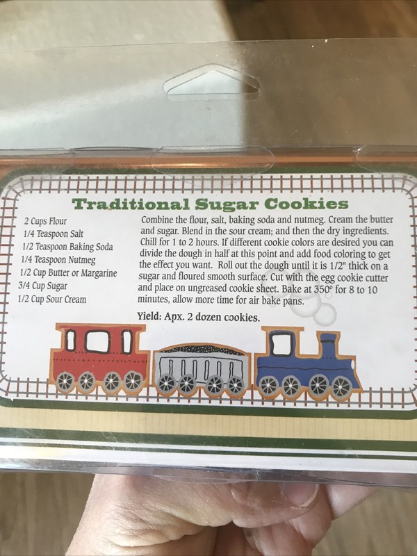 3 pc CHEW CHEW Train Cookie Cutters Copper Plated - With Box gallery