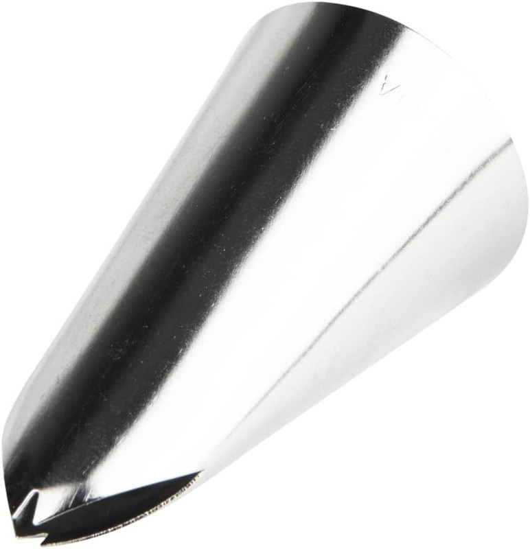 Pastry Tek Leaf Icing Tip 1 Reusable Piping Tip - #113 Dent-Resistant Stainless gallery