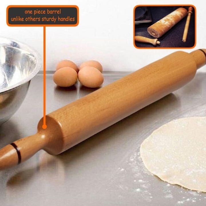 Hardwood Roller for Bakers, Rolling Pin gallery