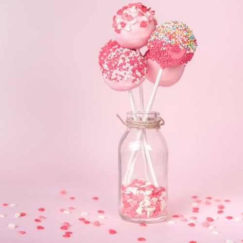 Sprinkles for Baking, Pink, Red and White Heart Sprinkles for Cake Valentines gallery