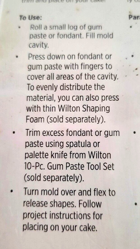Wilton Fondant & Gum Paste Mold Set Letters & Numbers 4 Piece Silicone 409-2547 gallery