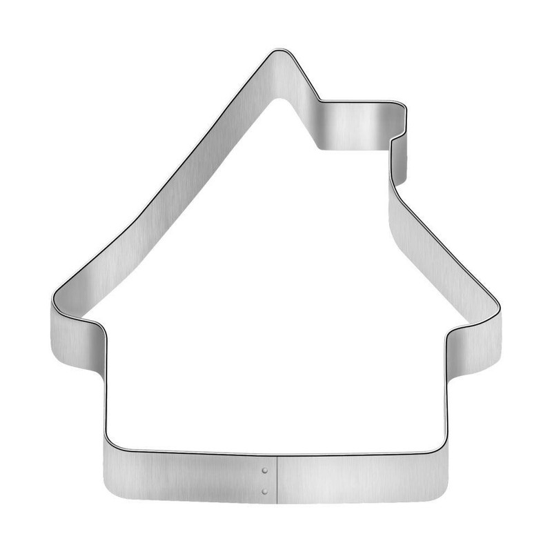 3.5” Gingerbread Cottage Cabin Housewarming Gift Christmas Cookie Cutter House