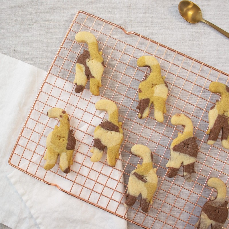 Kitty Butt Cookie Cutter - cat treats kitten meow feline adoption rescue gift gallery