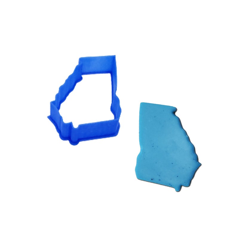Georgia Map Cookie Cutter for Ceramics, Pottery, Cookies, Polymer Clay, Fondant