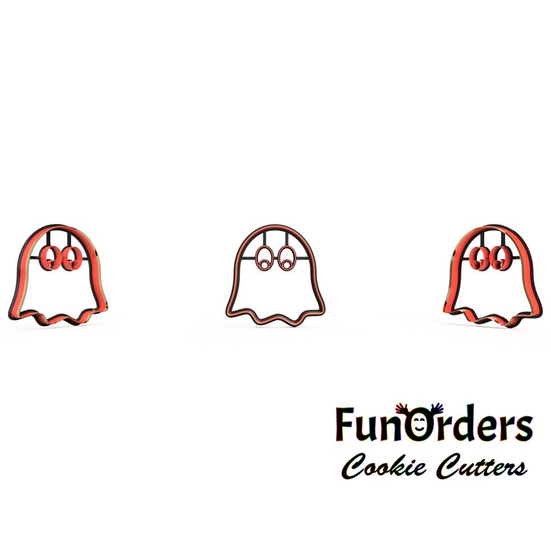 Ghost Cookie Cutter - 3D Printed - Bakery Cookie Cutter - Halloween - FunOrders gallery